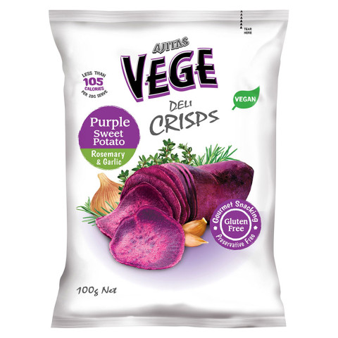 Vege Chips  Vege Deli Crisps Purple Sweet Potato