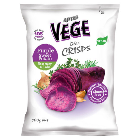 Vege Chips Vege Deli Crisps Purple Sweet Potato