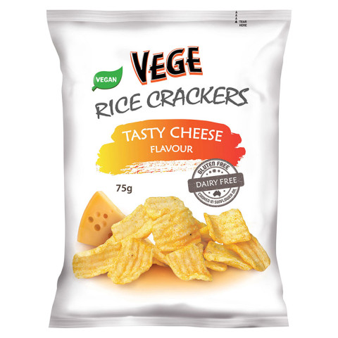 Vege Chips  Vege Rice Crackers Tasty Cheese