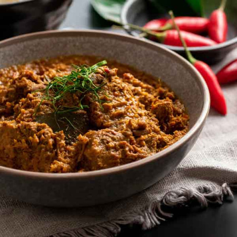 Food St Vicky's Indonesian Beef Rendang