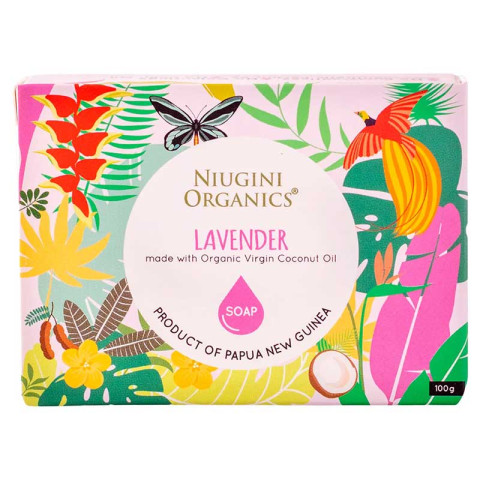 Niugini Organics Virgin Coconut Oil Lavender Soap