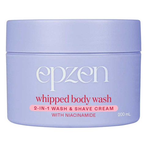 EpZen Whipped Body Wash 2-in-1 Wash and Shave Cream