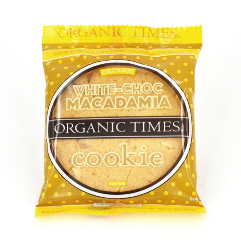 Organic Times White Choc Cookie Bulk Buy