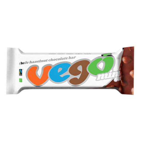 Vego Whole Hazelnut Chocolate Bar Mini Bulk Buy
