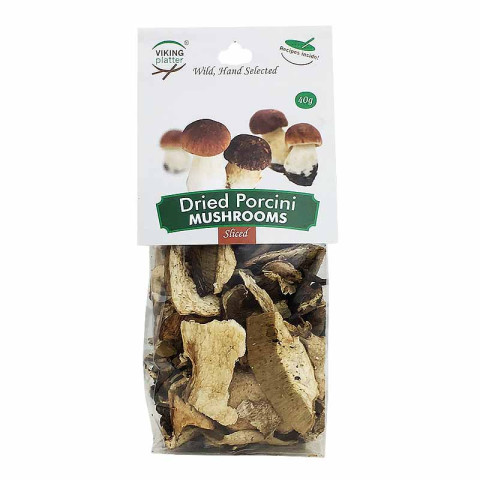 Viking Wild Porcini Mushrooms Sliced