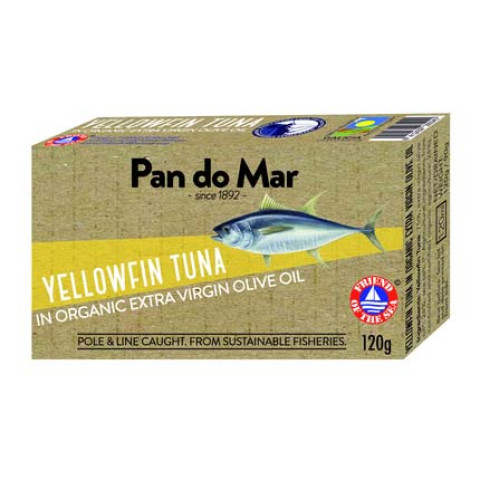 Pan do Mar Yellowfin Tuna in Organic Olive Oil