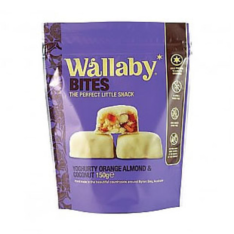 Wallaby Yoghurt Orange Almond Coconut Bites
