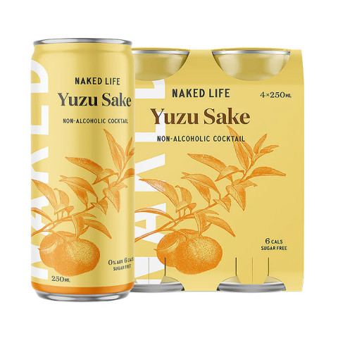 Naked Life Yuzu Sake No Alcohol Cocktail