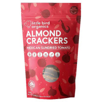 Little Bird Organics Almond Crackers Mexican Sundried Tomato