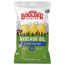 Boulder Canyon Avocado Oil Classic Potato Chips Sea Salt