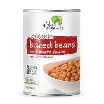 Global Organics Baked Beans in Tomato Sauce