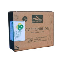 Go Bamboo Bamboo Cotton Buds