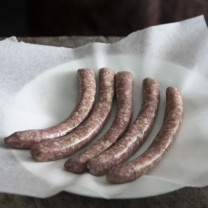 Feather and Bone Beef Sausages Pastured - Cracked Pepper (Fresh/Frozen)