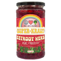 Peace Love and Vegetables Beetroot and Herbs SuperKraut