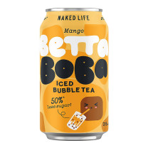Naked Life Betta Boba Milk Bubble Tea Mango