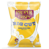 Proper Crisps Big Cut Malborough Sea Salt