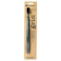 Grin Biodegradable Toothbrush - Adult Medium Navy Blue