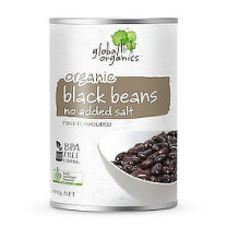 Global Organics Black Beans (can)