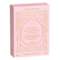 Loco Love Chocolate Black Cherry and Raspberry Ganache Chocolate