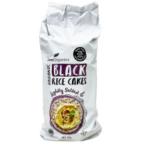 Ceres Organics Black Rice Cakes Lightly Salted