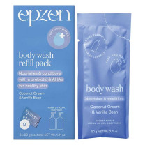 EpZen Body Wash Refill Pack Coconut Cream and Vanilla Bean