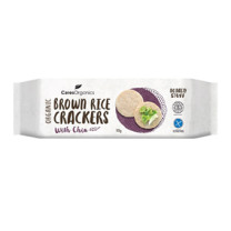 Ceres Organics Brown Rice Crackers with Chia