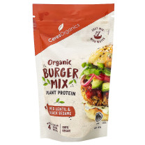 Ceres Organics Burger Mix Lentil and Black Sesame