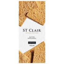 St Clair Butter Wholemeal Crackers