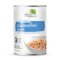 Global Organics Cannellini Beans (can) Bulk Buy