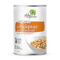 Global Organics Chickpeas No Added Salt (can) Bulk Buy