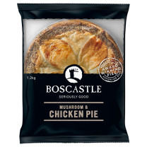 Boscastle Chicken and Mushroom Family Pie