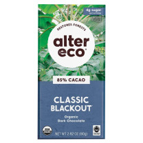 Alter Eco Classic Blackout Chocolate 85% Cacao