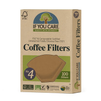 If You Care Coffee Filters Compostable No. 4