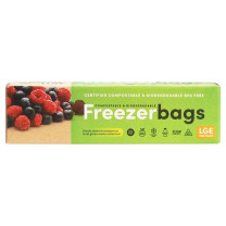 BioTuff Compostable Freezer Bags Large Bags 6L
