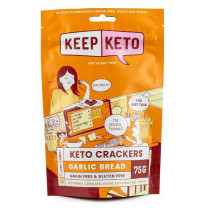 Keep Keto Crackers Garlic Bread