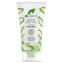 Dr Organic Creamy Face Wash Organic Aloe Vera