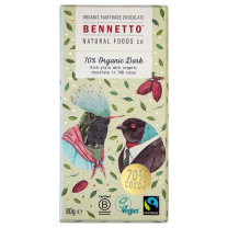 Bennetto Dark Chocolate 70%