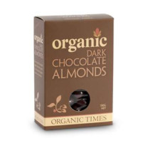 Organic Times Dark Chocolate Coated Almonds