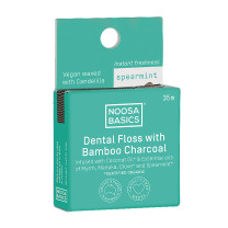 Noosa Basics Dental Floss with Bamboo Charcoal - Spearmint