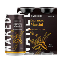 Naked Life Espresso Martini No Alcohol Cocktail
