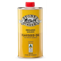 Stoney Creek Organic Flaxseed Oil Golden