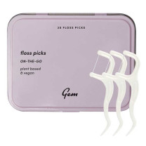 GEM Floss Picks On The Go Tin