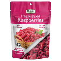 DJ and A Freeze Dried Raspberries