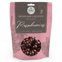 Naked Chocolate Co. Freeze Dried Raspberries Dark Chocolate