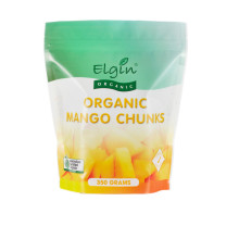 Elgin Organic Frozen Organic Mango Chunks