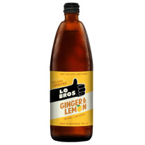 Lo Bros Ginger and Lemon Kombucha