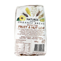 Naturis  Gluten Free Fruit and Nut Loaf (Sliced) - Frozen