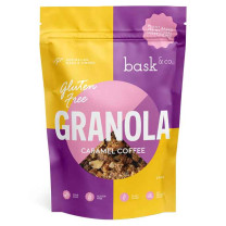 Bask and Co Gluten Free Granola Caramel Coffee - Clearance