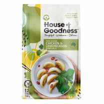 House of Goodness Gourmet Dumplings - Chicken and Lemongrass