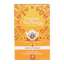 English Tea Shop Super Goodness - Green Rooibos, Pomegranate and Blueberry
